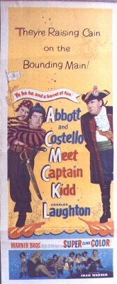 Poster for Abbott & Costello Meet Captain Kidd