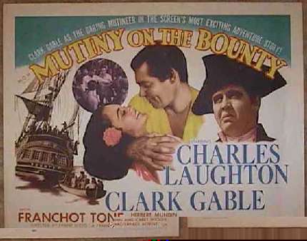 Poster for Mutiny on the Bounty