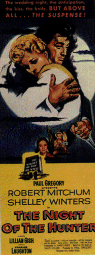 Poster for Night of the Hunter