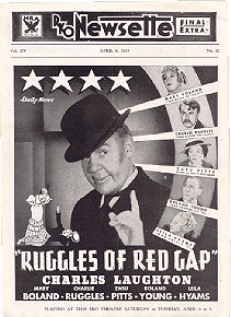 April 6, 1935: RKO Newsette for Ruggles of Red Gap